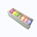 6 12 Macaron Packaging with window, Macarons box with insert plastic tray